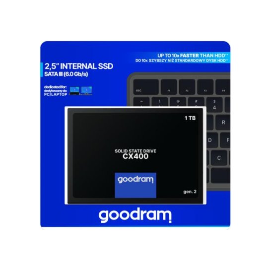 SSD Goodram CX400 gen.2 2.5 SSD Goodram CX400 gen.2 2.5
