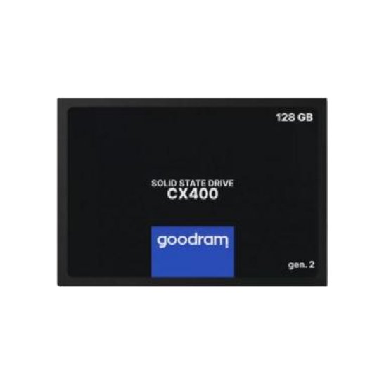 SSD Goodram CX400 gen.2 2.5inch 128GB SATA III 3D TLC NAND SSD Goodram CX400 gen.2 2.5inch 128GB SATA III 3D TLC NAND