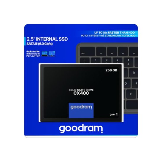 SSD Goodram CX400 gen2 2.5 SSD Goodram CX400 gen2 2.5