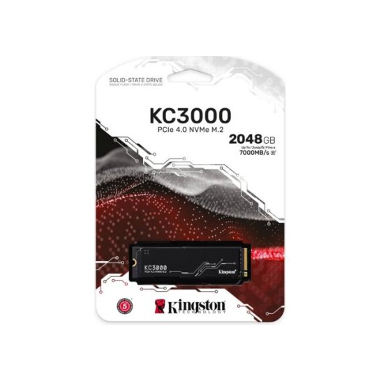 SSD Kingston KC3000 M.2 2TB PCI Express 4.0 3D TLC NVMe SSD Kingston KC3000 M.2 2TB PCI Express 4.0 3D TLC NVMe