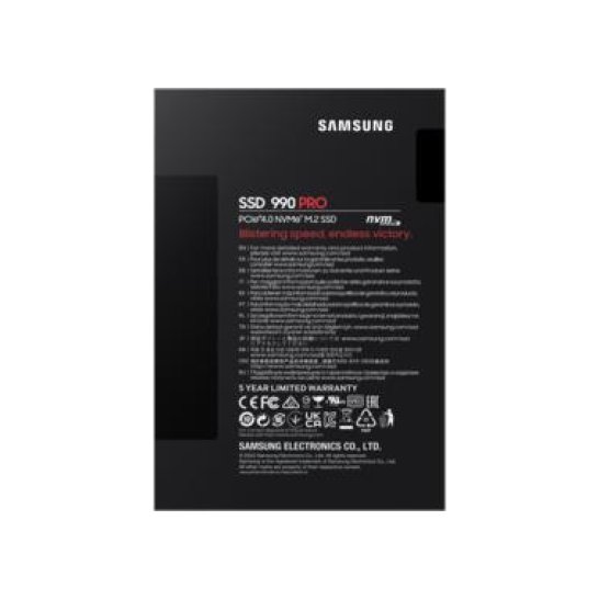 SSD Samsung 990 PRO M.2 1TB PCI Express 4.0 V-NAND MLC NVMe SSD Samsung 990 PRO M.2 1TB PCI Express 4.0 V-NAND MLC NVMe