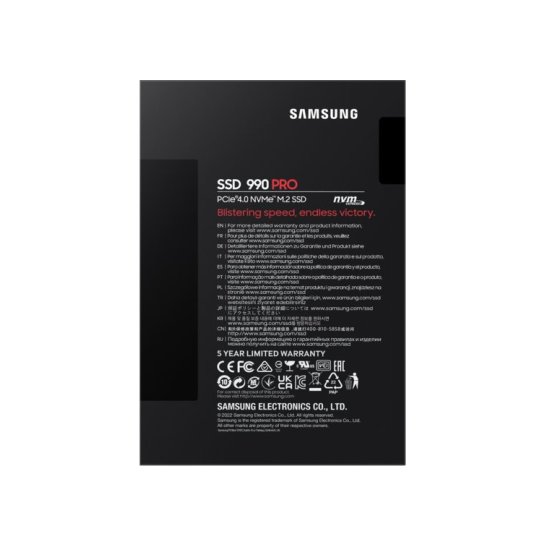 SSD Samsung 990 PRO M.2 1TB PCI Express 4.0 V-NAND MLC NVMe