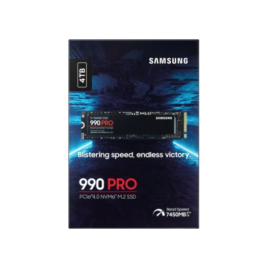 SSD Samsung 990 PRO M.2 4TB PCI Express 4.0 V-NAND Z-HEADSIN