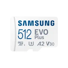 SD Samsung EVO Plus 512GB microSD Card SD Samsung EVO Plus 512GB microSD Card