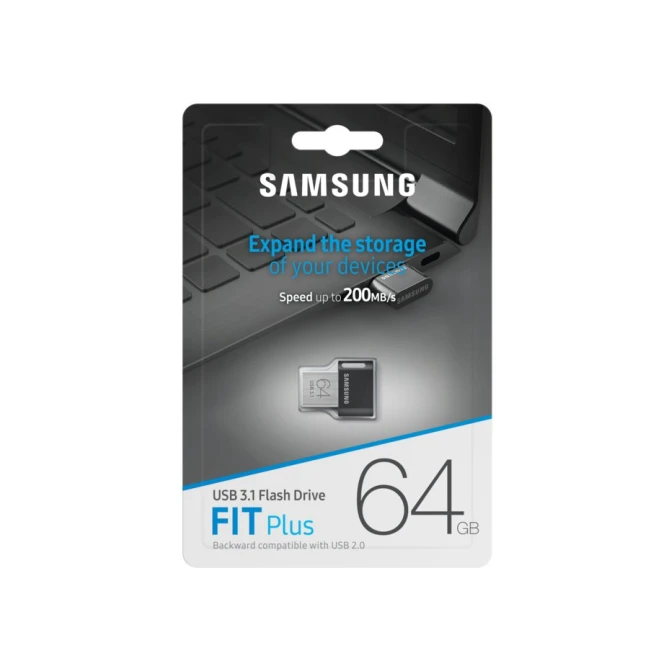 USB Samsung 64 GB USB Type-A 3.2 Gen 1 Grijs, Zilver