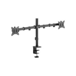 Sbox Desktop DUAL ARM 17-32Inch Vesa 2X 75x75-100x100 2X 9KG