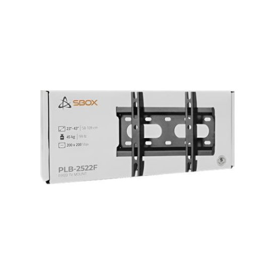 Sbox Muurbeugel 23-43 Inch Vesa 75x75-200x200 45KG Max Sbox Muurbeugel 23-43 Inch Vesa 75x75-200x200 45KG Max