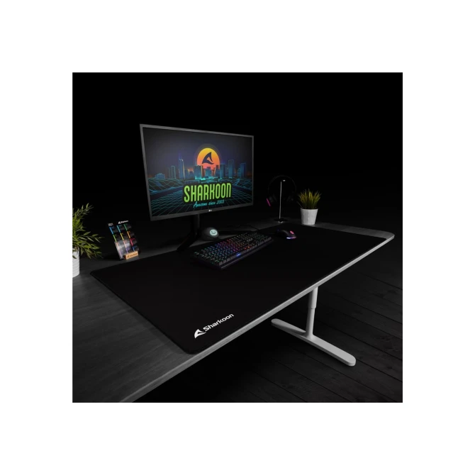 Sharkoon 1337 V2 | Big Game Muismat | Zwart