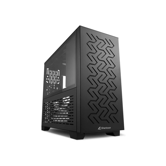 Sharkoon MS-Z1000 | Micro Tower Case | Zwart