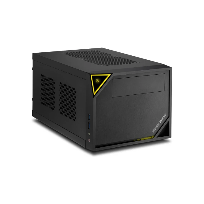 Case Sharkoon SHARK ZONE C10 Zwart, Geel