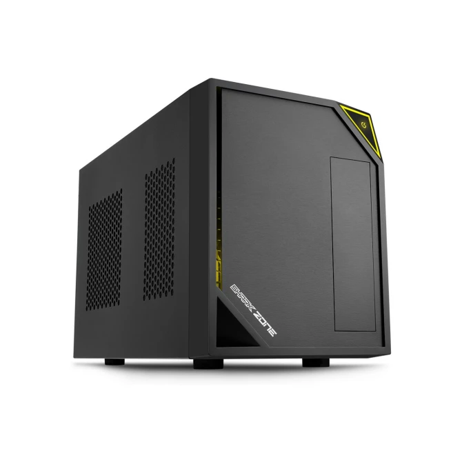 Case Sharkoon SHARK ZONE C10 Zwart, Geel