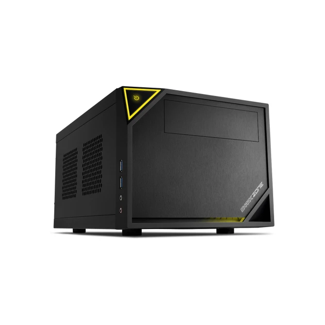 Case Sharkoon SHARK ZONE C10 Zwart, Geel