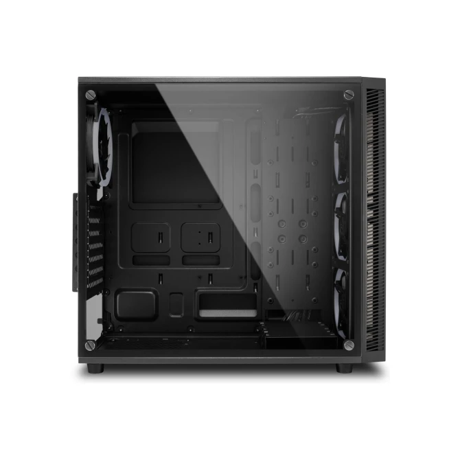 Sharkoon TG4M RGB | Midi Tower Case | Zwart