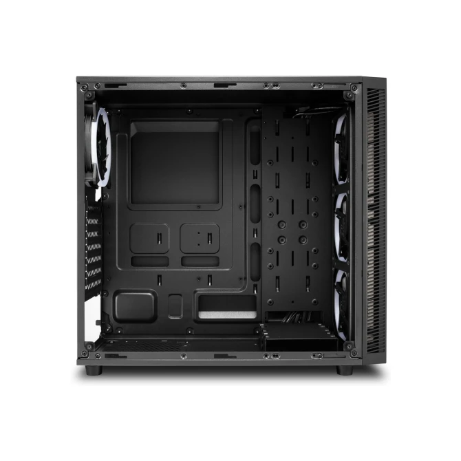 Sharkoon TG4M RGB | Midi Tower Case | Zwart