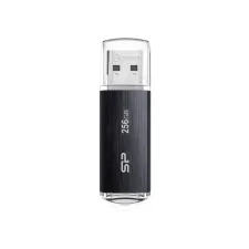 USB Silicon power 256GB 3.0 Zwart