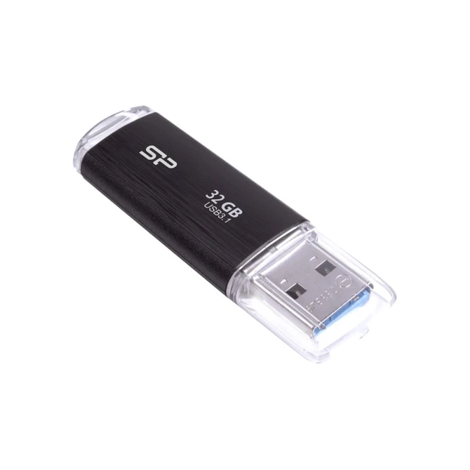 USB Silicon Power 32GB Blaze B02 USB 3.0 flashdrive Zwart