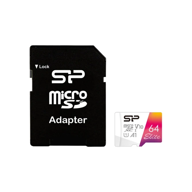 SD Silicon Power Elite 64 GB UHS-I Klasse 10 Micro