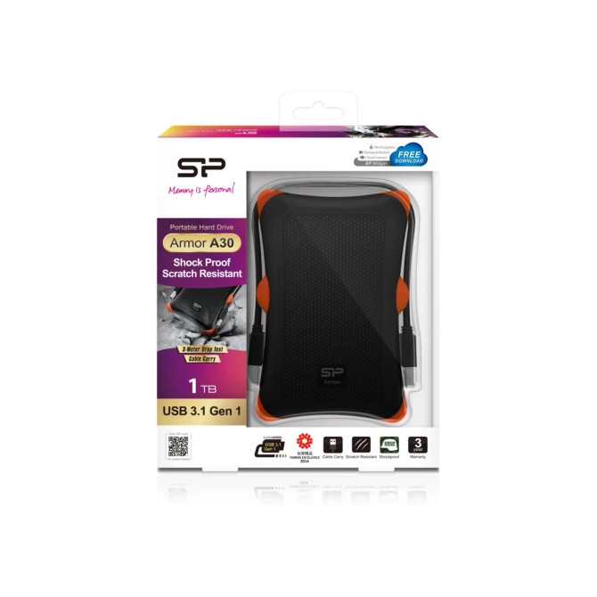 HDD Ext. Silicon Power 1TB Rugged Armor A30 2.5