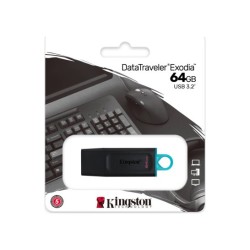 Storage Kingston DataTraveler Exodia USB flash 64 GB A 3.2 Storage Kingston DataTraveler Exodia USB flash 64 GB A 3.2