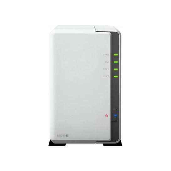 Synology Disk Station DS220J NAS 2X3TB (6TB) Synology Disk Station DS220J NAS 2X3TB (6TB)