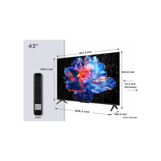 TCL 43V6C 4K