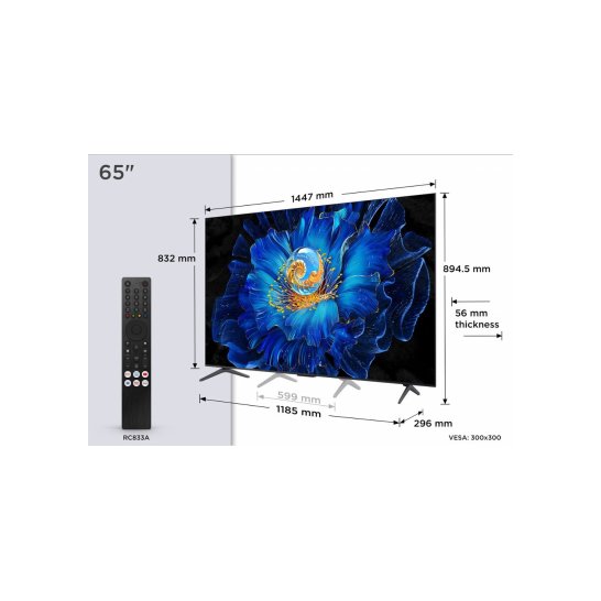 TCL 65C61KS (65'') 4K 120Hz (2025)
