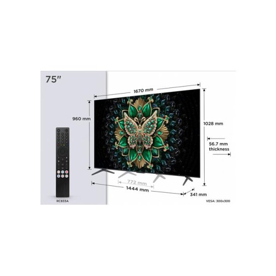TCL C6K 75C6K QD-Mini LED (2025) TCL C6K 75C6K QD-Mini LED (2025)