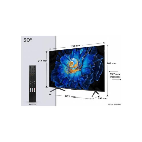 TCL C6KS 50C6KS Mini LED (2025) TCL C6KS 50C6KS Mini LED (2025)