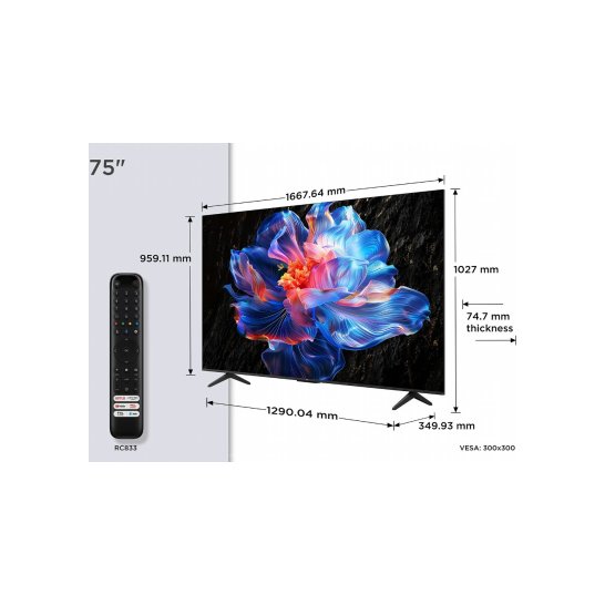 TCL V6C 75V6C 4K (2025)