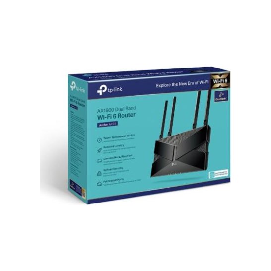 TP-LINK ARCHER AX23 draadloze router Gigabit Ethernet Dual-b TP-LINK ARCHER AX23 draadloze router Gigabit Ethernet Dual-b