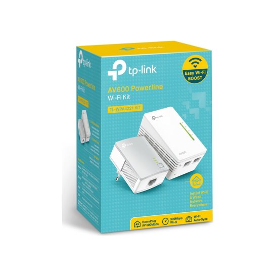TP-LINK AV600 300 Mbit/s Ethernet LAN Wi-Fi Wit 2 stuk(s) TP-LINK AV600 300 Mbit/s Ethernet LAN Wi-Fi Wit 2 stuk(s)