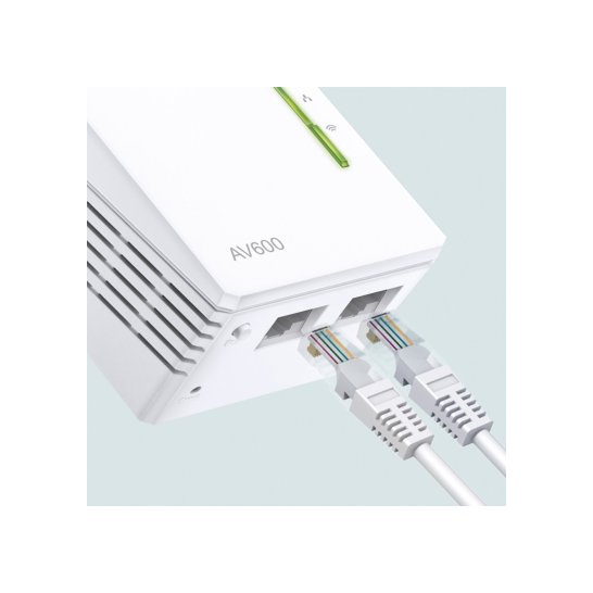 TP-LINK AV600 300 Mbit/s Ethernet LAN Wi-Fi Wit 2 stuk(s) TP-LINK AV600 300 Mbit/s Ethernet LAN Wi-Fi Wit 2 stuk(s)