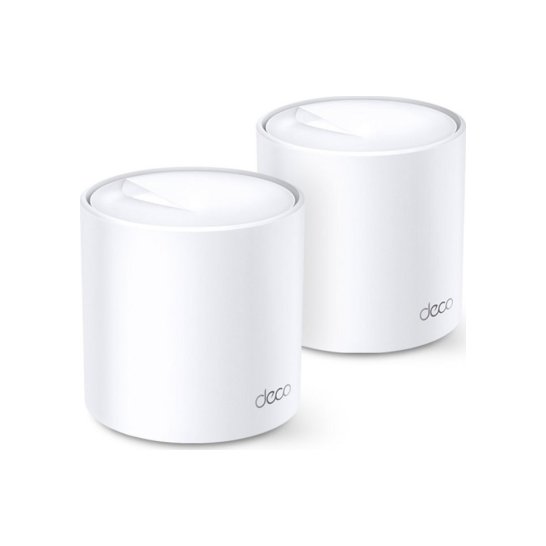 TP-LINK Deco X20 (2-pack) draadloze router Gigabit Eth. TP-LINK Deco X20 (2-pack) draadloze router Gigabit Eth.