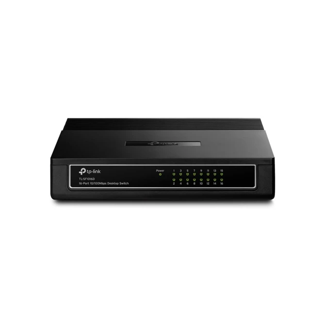 TP-LINK TL-SF1016D | Unmanaged Fast Ethernet Switch | 16 Poorten