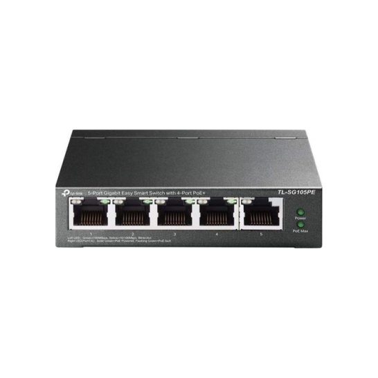 TP-LINK TL-SG105PE netwerk-switch Unmanaged L2 Gigabit Ether TP-LINK TL-SG105PE netwerk-switch Unmanaged L2 Gigabit Ether