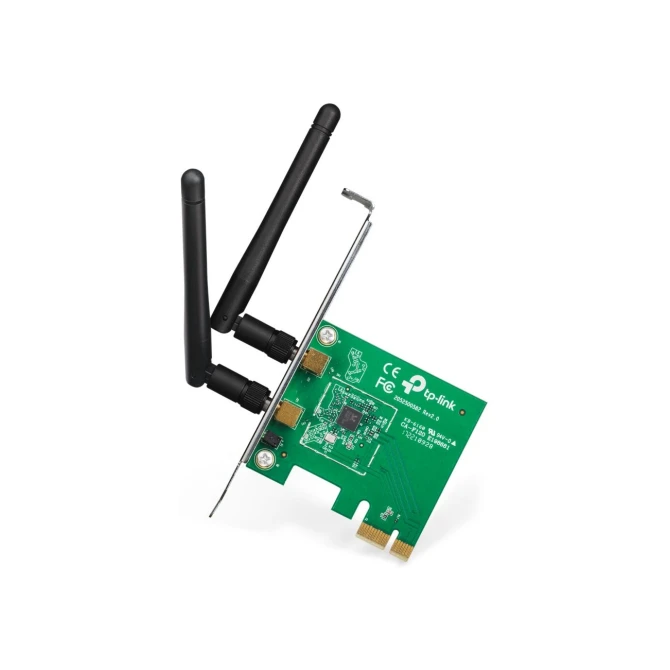TP-LINK TL-WN881ND | Wi-Fi 4 Intern WLAN PCI Express | 300 Mbps | 2,4 GHz | Zwart
