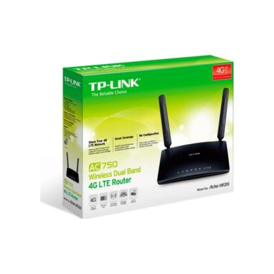 TP-Link Archer MR200 AC750 Wireless Dualband Wifi Router TP-Link Archer MR200 AC750 Wireless Dualband Wifi Router