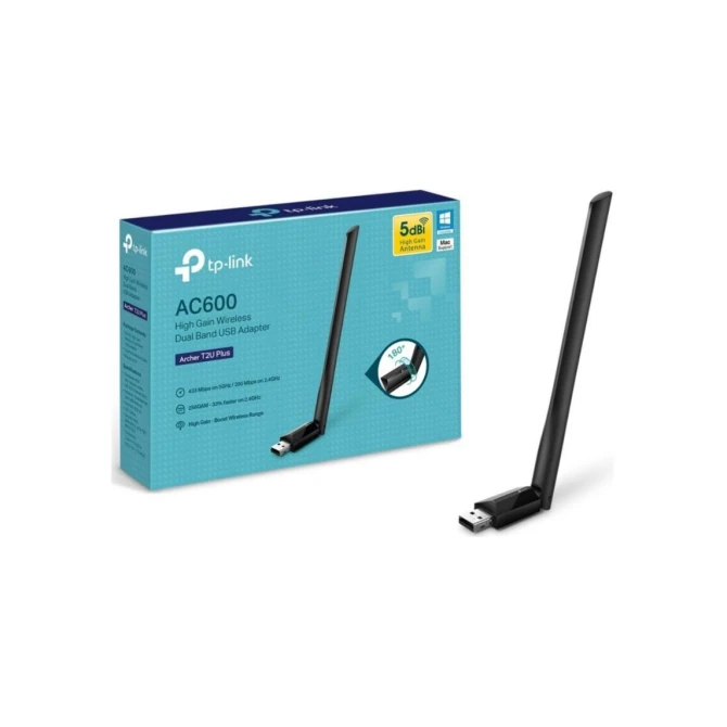 NTW TP-Link AC600 Dual Band 2.4+5Ghz Wireless USB Adapter