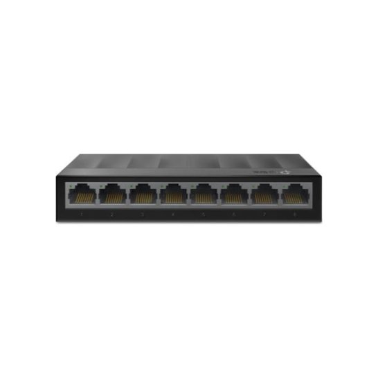 TP-Link LS1008G Unmanaged Gigabit Ethernet (10/100/1000) Zwa TP-Link LS1008G Unmanaged Gigabit Ethernet (10/100/1000) Zwa