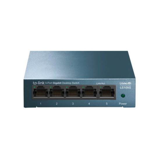 TP-Link LS105G Unmanaged Gigabit Ethernet (10/100/1000) Blau TP-Link LS105G Unmanaged Gigabit Ethernet (10/100/1000) Blau