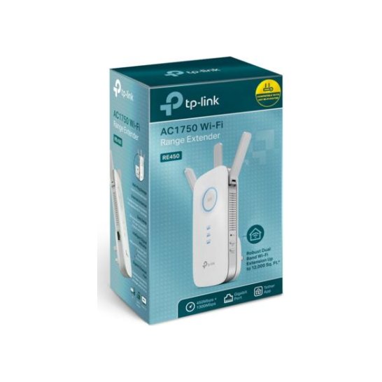 TP-Link RE450 AC1750 Wi-Fi Range Extender TP-Link RE450 AC1750 Wi-Fi Range Extender