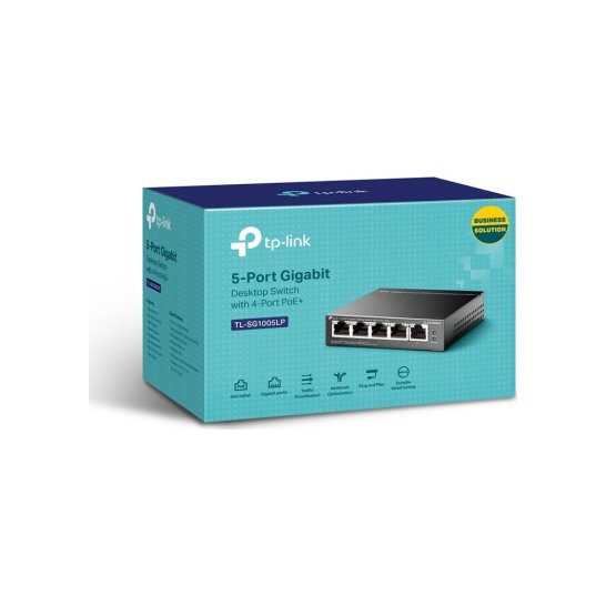 TP-Link TL-SG1005LP netwerk-switch Unmanaged Gigabit Etherne