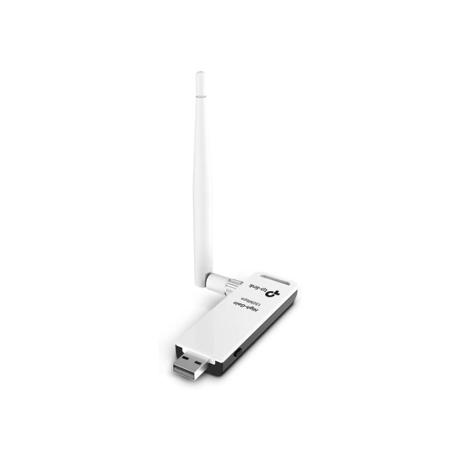 TP-Link TL-WN722N | Wi-Fi 4 USB-adapter | 150 Mbps | 2,4 GHz | USB 2.0 | Zwart