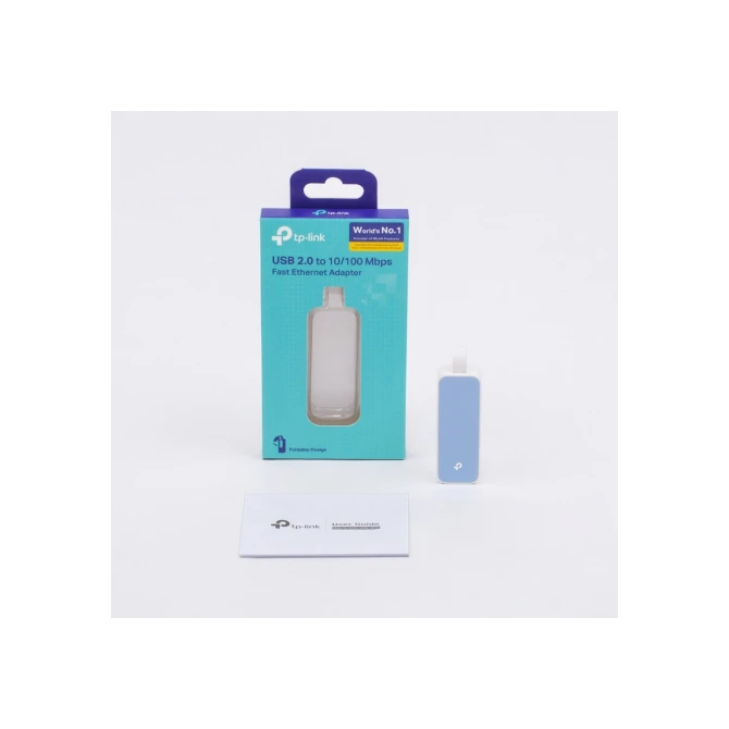 TP-Link UE200 | USB 2.0 naar 100 Mbps Ethernet Netwerkadapter | Opvouwbaar