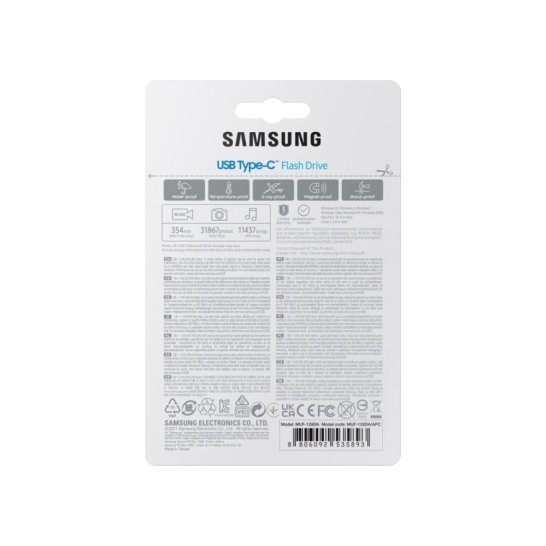 USB Samsung 128 GB USB Type-C 3.2 Gen 1 Blauw