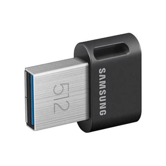 USB Samsung FIT Plus 512GB Zwart USB Samsung FIT Plus 512GB Zwart