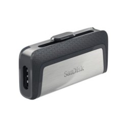 USB SanDisk Drive Ganda UltraType A/C/3.2 256GB rijs, Zilver USB SanDisk Drive Ganda UltraType A/C/3.2 256GB rijs, Zilver