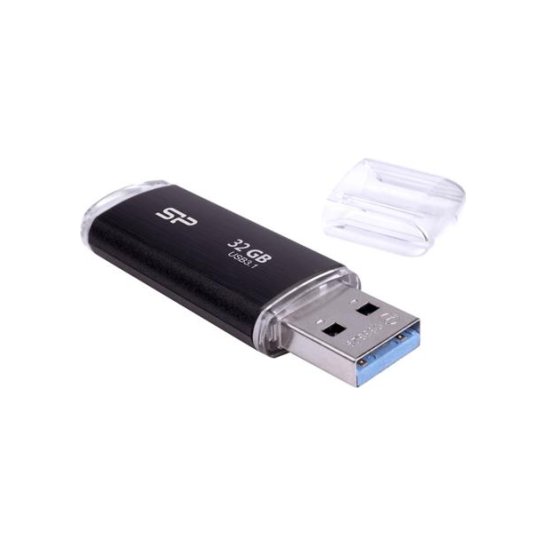 USB Silicon Power 32GB Blaze B02 USB 3.0 flashdrive Zwart USB Silicon Power 32GB Blaze B02 USB 3.0 flashdrive Zwart
