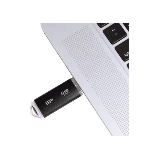 USB Silicon Power 32GB Blaze B02 USB 3.0 flashdrive Zwart USB Silicon Power 32GB Blaze B02 USB 3.0 flashdrive Zwart
