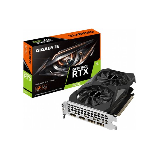 VGA GIGABYTE RTX 3050 WINDFORCE OC V2 6GB GDDR6